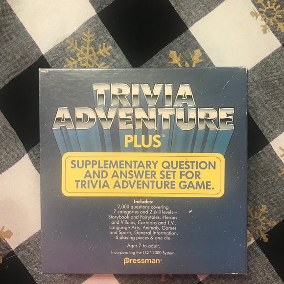 Other - Vintage Trivia Adventure plus game